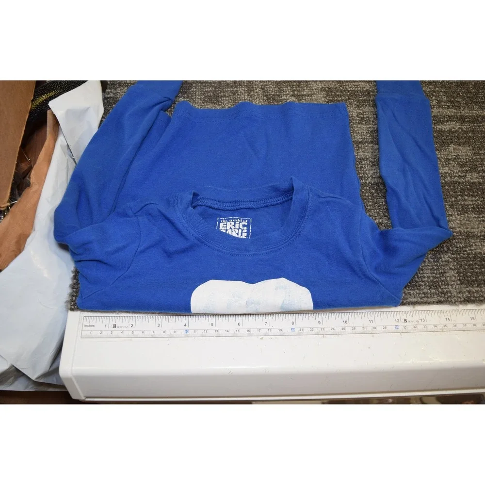 2014 Gymboree Eric Carle Polar Bear Blue Long Sleeve Shirt Kids BOYS 6